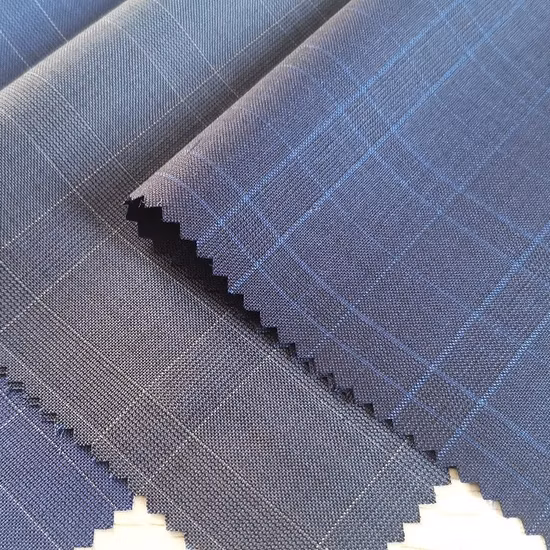 Tessuto per abiti in lana pettinata di tweed scozzese di alta qualità per cappotti, abiti, uniformi